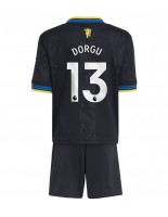Manchester United Patrick Dorgu #13 Kolmaspaita Lasten 2025-26 Lyhythihainen (+ shortsit)